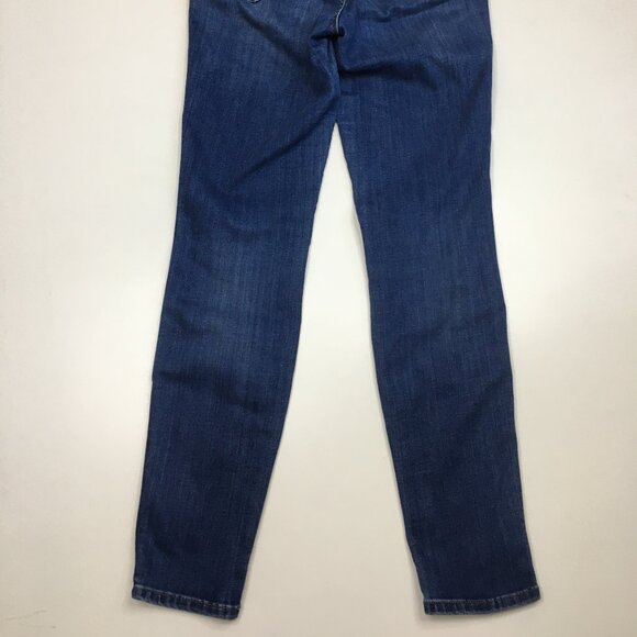 MADEWELL Med Wash 10" High Rise 5 Pocket Logo Hardware Skinny Jeans - Picture 12 of 12